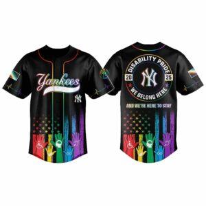 2025 Yankees Disability Pride Month Jersey