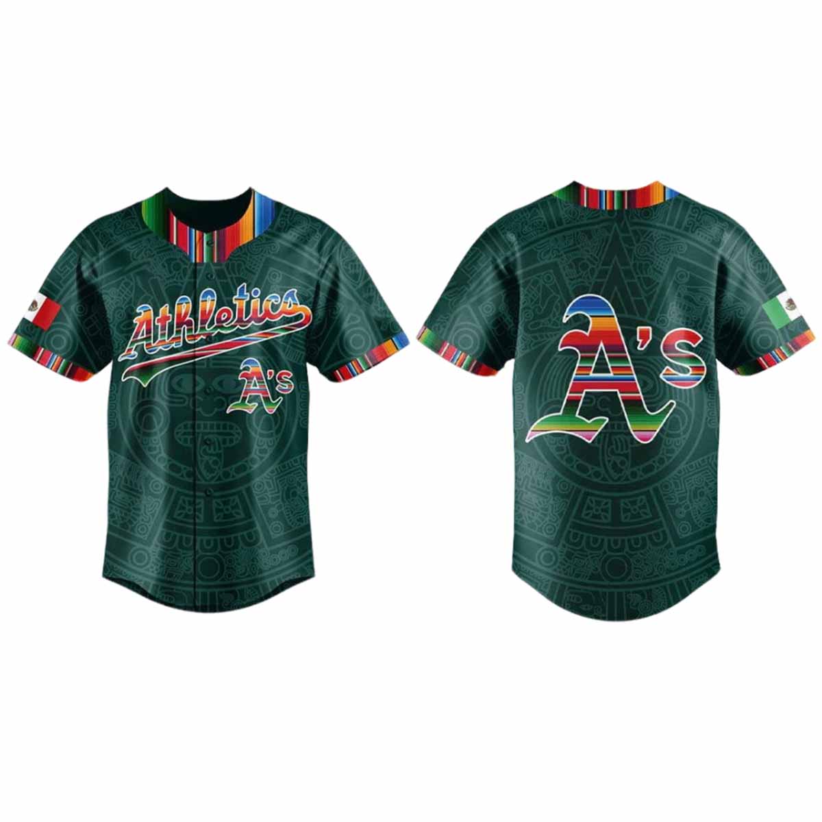 Athletics Mexican Heritage Night 2025 Jersey Athletics Mexican Heritage Night 2025 Jersey