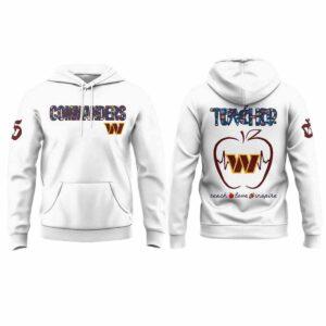 Commanders Teacher Appreciation 2025 Hoodie Commanders Teacher Appreciation 2025 Hoodie