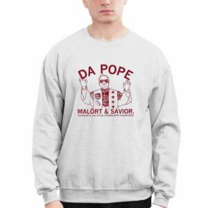 Da Pope Malort And Savior Shirt 2 Da Pope Malort And Savior Shirt