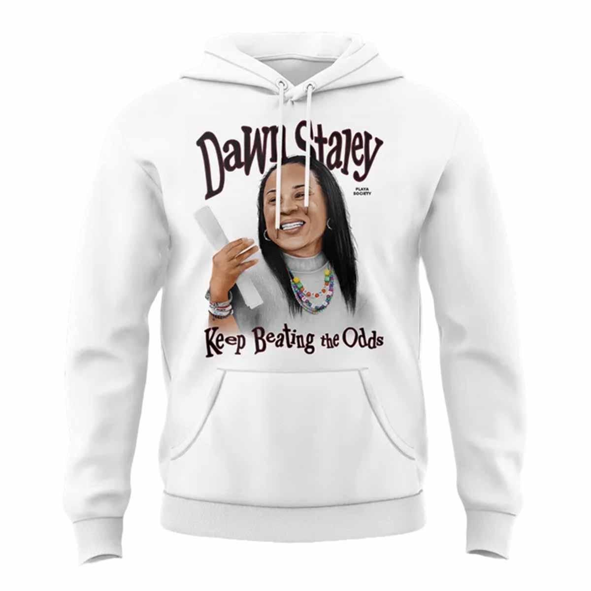 Dawn Staley Keep Beating The Odds Hoodie Dawn Staley Keep Beating The Odds Hoodie