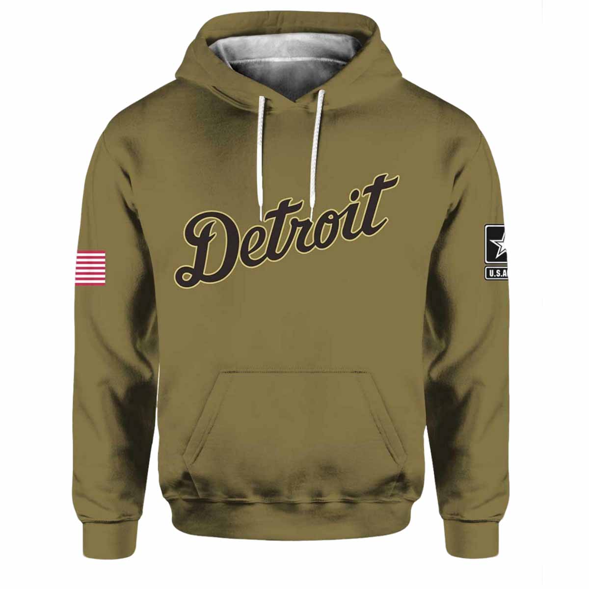 Detroit Military Appreciation Night 2025 Hoodie Detroit Military Appreciation Night 2025 Hoodie