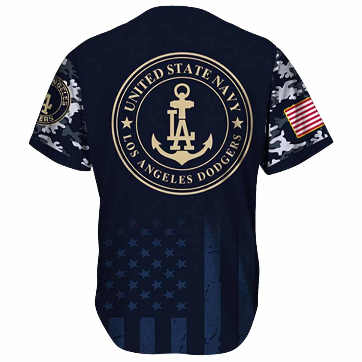 Dodgers 2025 US Navy Appreciation Night Baseball Jersey Dodgers 2025 US Navy Appreciation Night Baseball Jersey