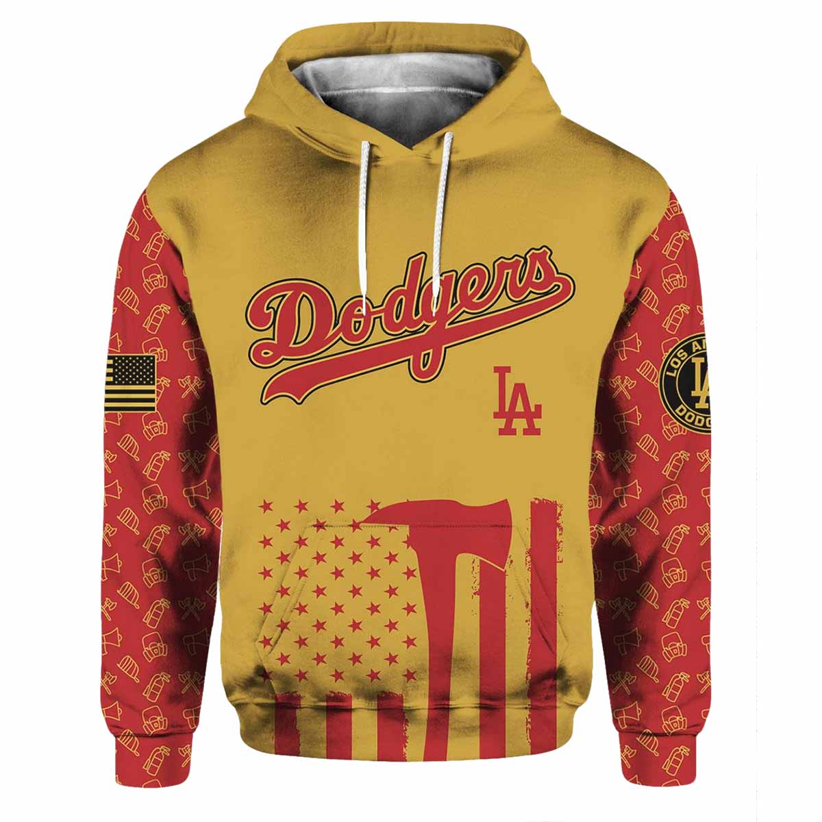 Dodgers Firefighter Appreciation Night Hoodie 2025 Dodgers Firefighter Appreciation Night Hoodie 2025