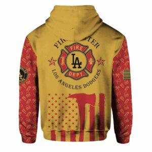 Dodgers Firefighter Appreciation Night Hoodie 2025 1 Dodgers Firefighter Appreciation Night Hoodie 2025