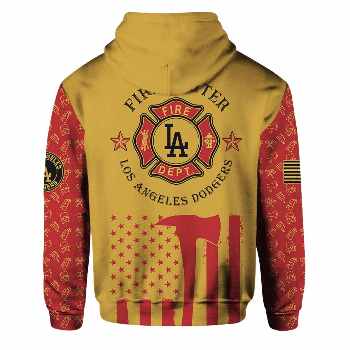 Dodgers Firefighter Appreciation Night Hoodie 2025 Dodgers Firefighter Appreciation Night Hoodie 2025
