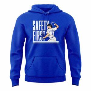 Dodgers Safety First Hoodie 2025