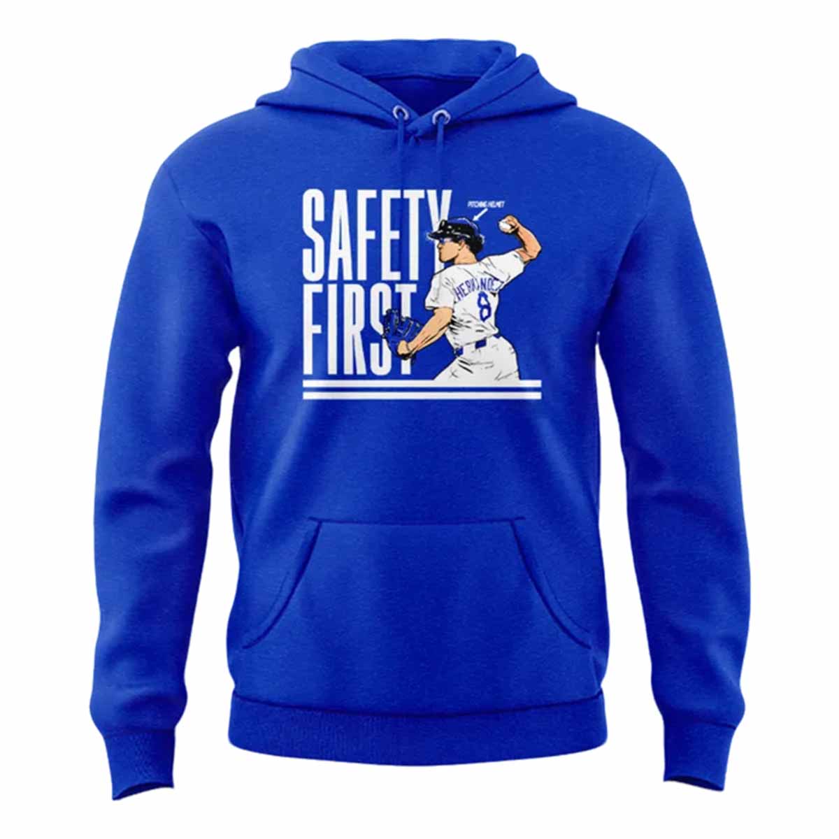 Dodgers Safety First Hoodie 2025 Dodgers Safety First Hoodie 2025