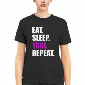 Eat Sleep Yaoi Repeat Shirt