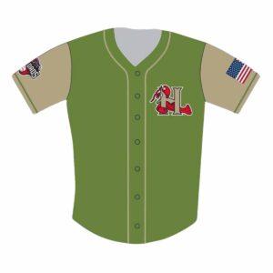 Hickory Crawdads Military Jersey 2025 Giveaway Hickory Crawdads Military Jersey 2025 Giveaway