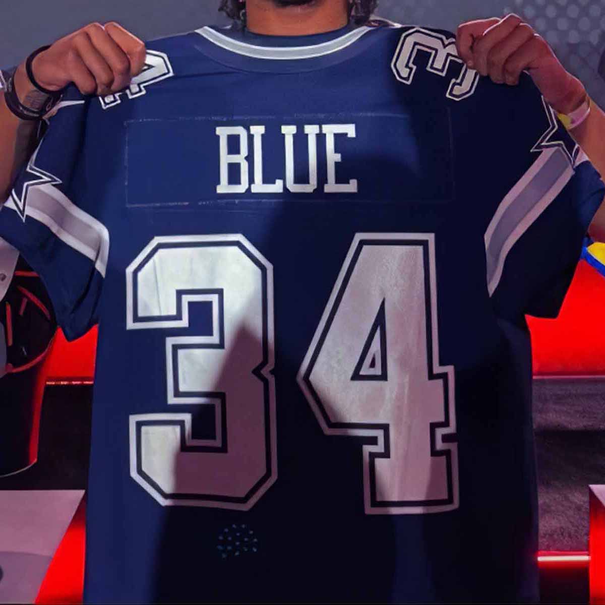 Jaydon Blue Cowboy 34 Jersey 2025 Jaydon Blue Cowboy 34 Jersey 2025