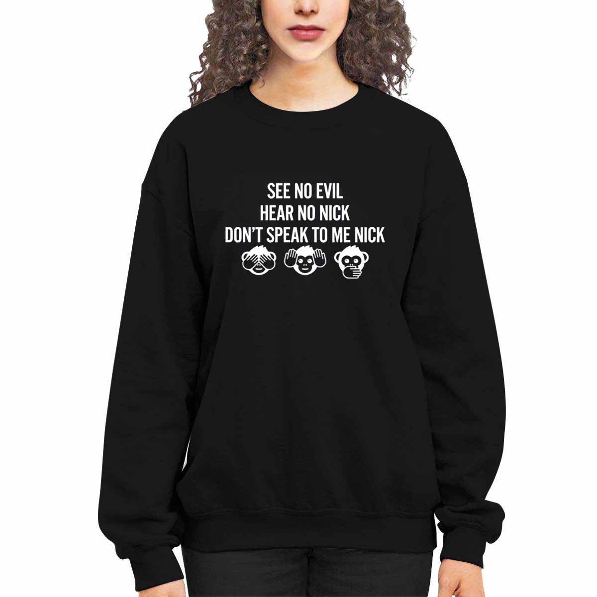 Jayson Tatum See No Evil Hear No Nick Don’t Speak To Me Nick Shirt Jayson Tatum See No Evil Hear No Nick Don’t Speak To Me Nick Shirt