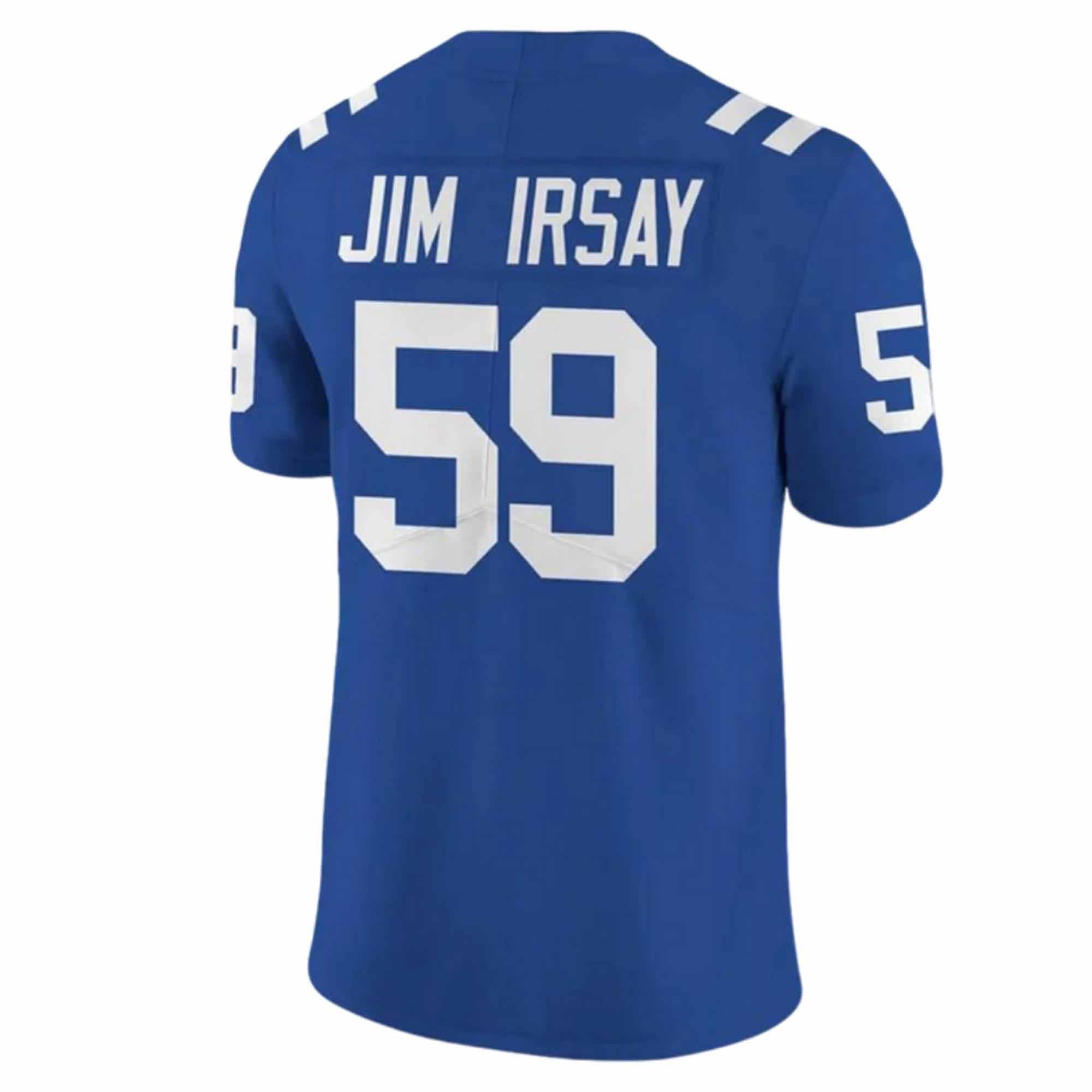 Jim Irsay Colts Blue Heart Football Jersey Jim Irsay Colts Blue Heart Football Jersey