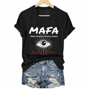 MAFA Make Atwood Fiction Again Under His Eye May The Lord Open Shirt