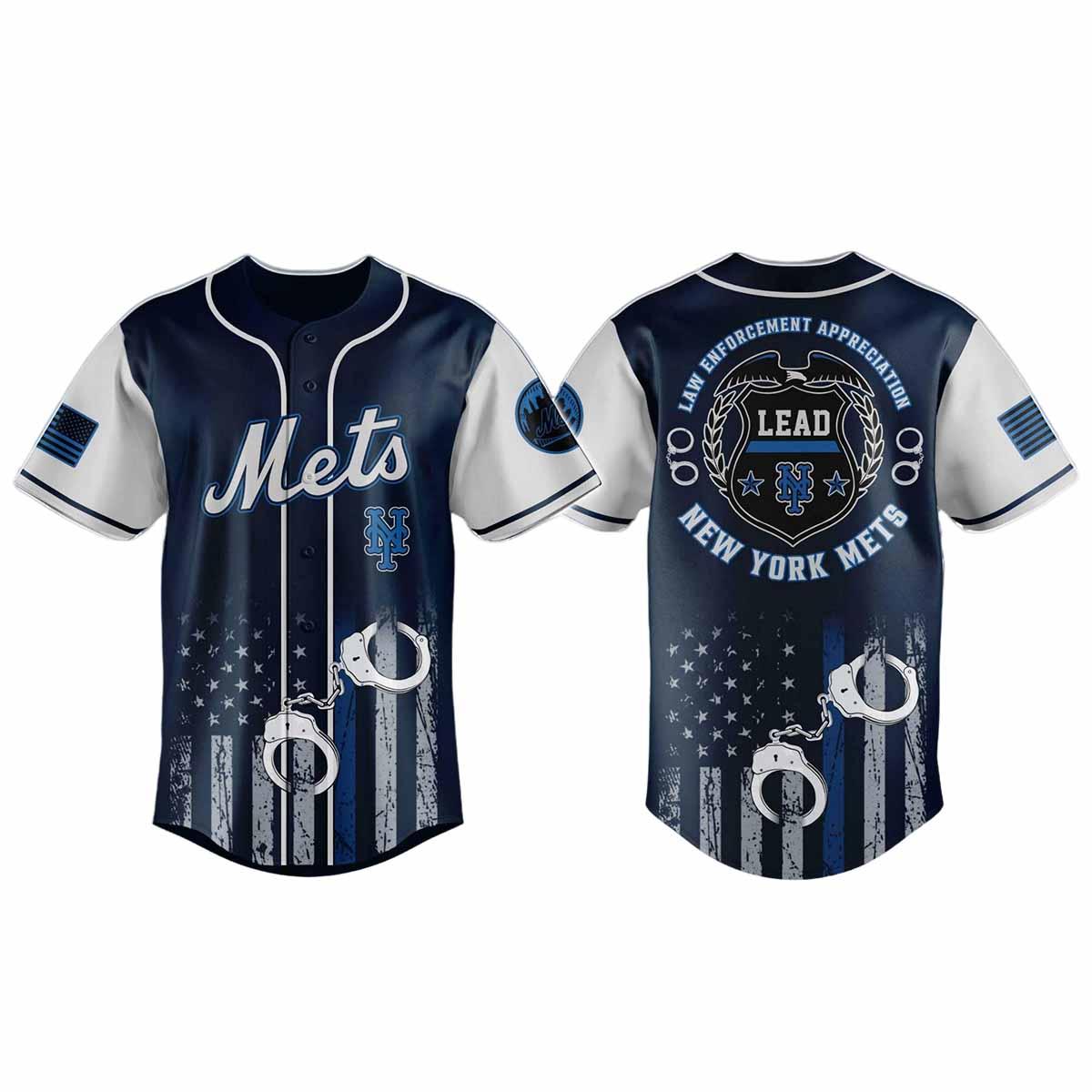 Mets Law Enforcement Appreciation Day Jersey 2025 Mets Law Enforcement Appreciation Day Jersey 2025