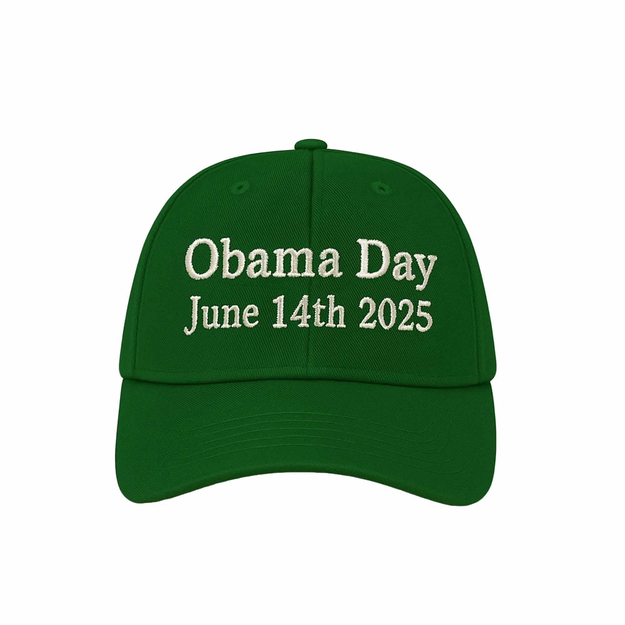 Obama Day June 14th 2025 Baseball Cap Obama Day June 14th 2025 Baseball Cap