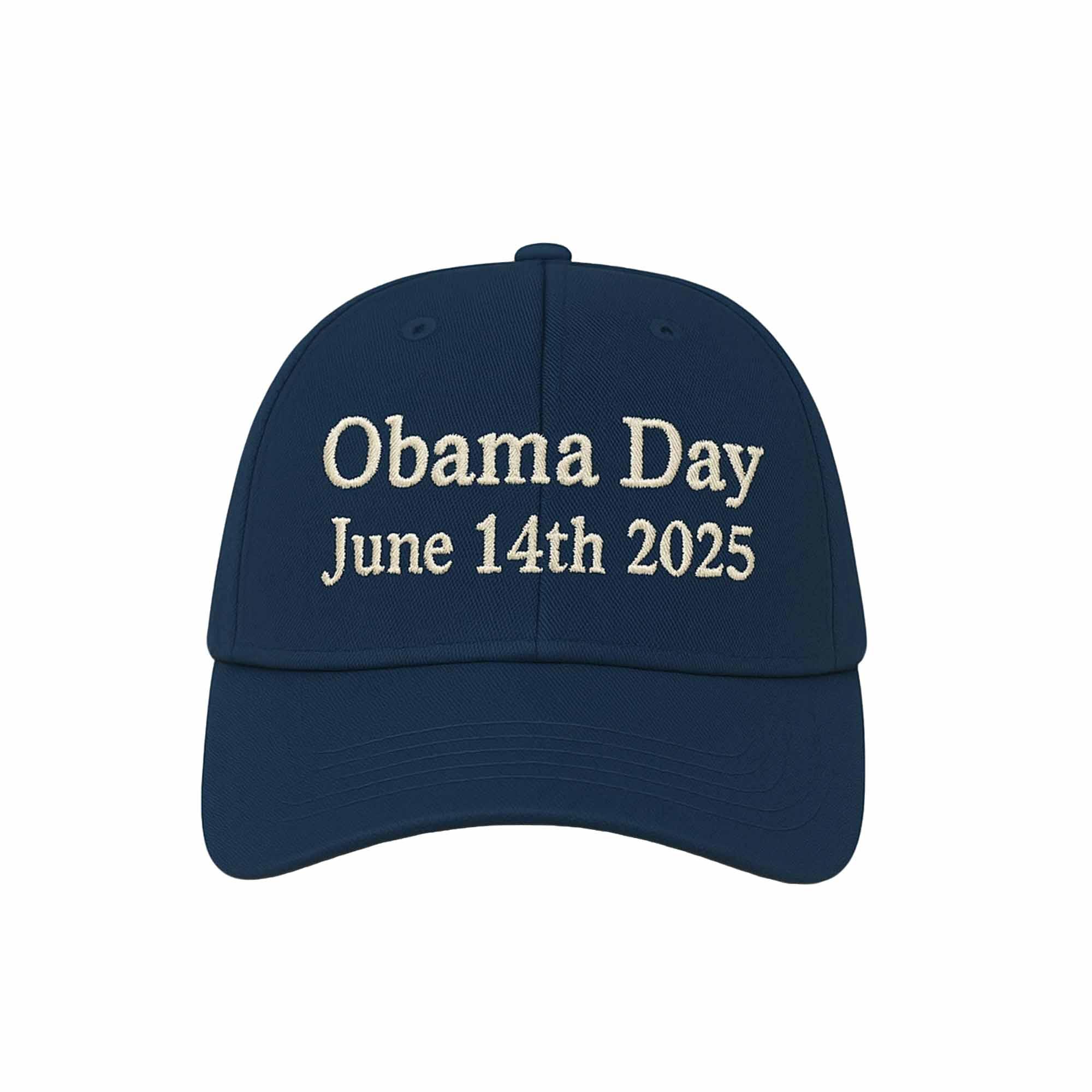 Obama Day June 14th 2025 Baseball Cap Obama Day June 14th 2025 Baseball Cap