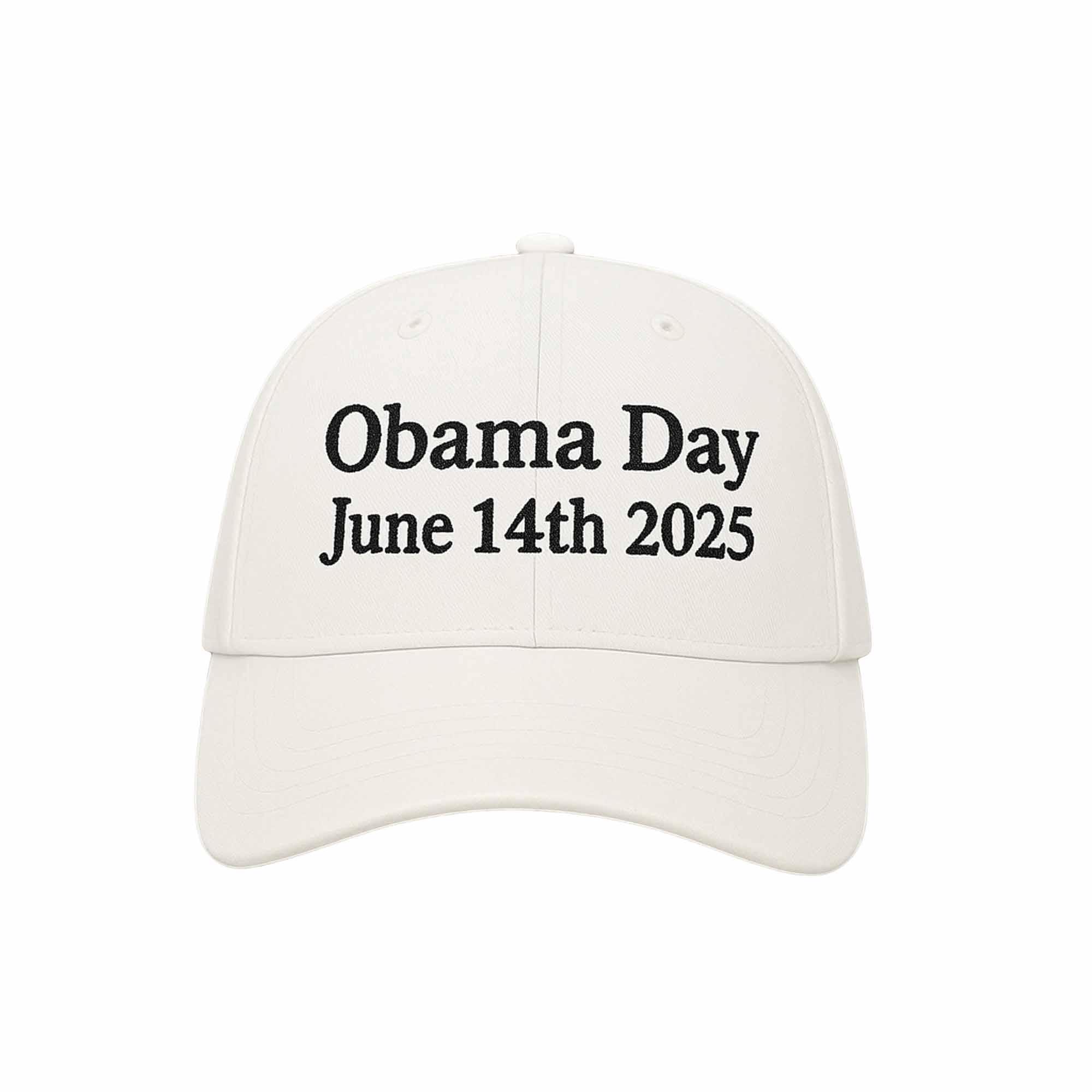 Obama Day June 14th 2025 Baseball Cap Obama Day June 14th 2025 Baseball Cap