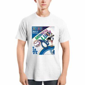 One Piece Dodgers Shirt 2025 1 One Piece Dodgers Shirt 2025