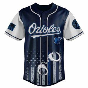 Orioles Law Enforcement Appreciation Day Jersey 2025 Orioles Law Enforcement Appreciation Day Jersey 2025