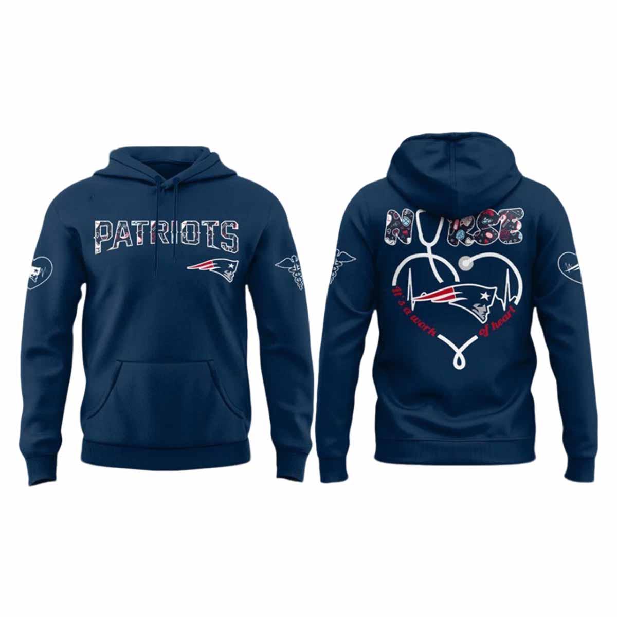 Patriots Nurses Night Hoodie 2025 Patriots Nurses Night Hoodie 2025