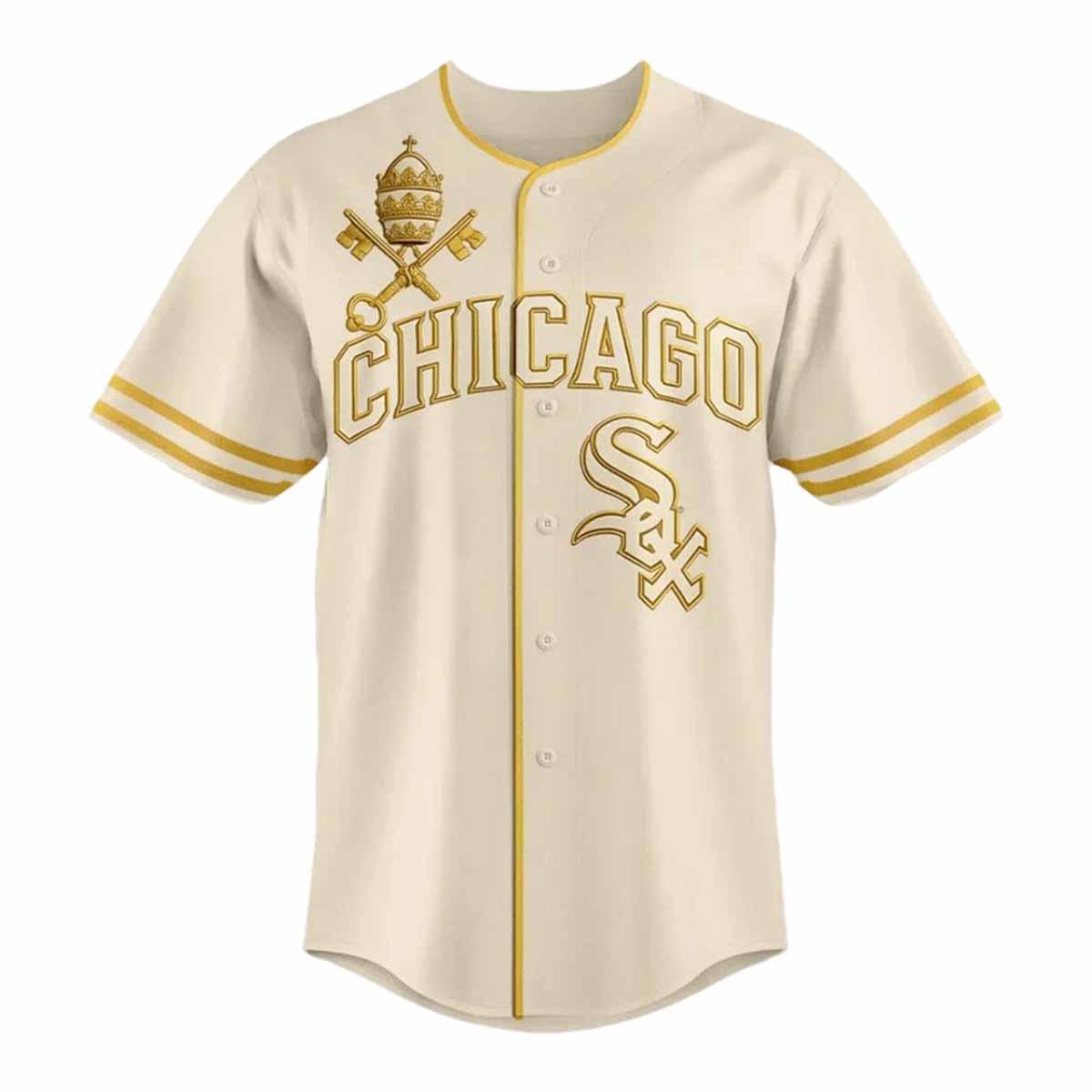 Pope Leo XIV Chicago Vatican City Connect Jersey Pope Leo XIV Chicago Vatican City Connect Jersey