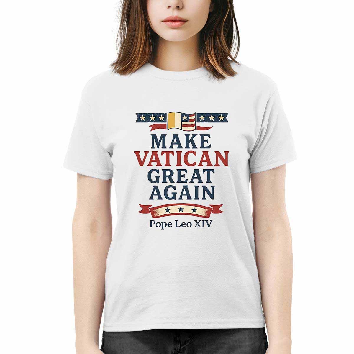 Pope Leo XIV Make Vatican Great Again Shirt Pope Leo XIV Make Vatican Great Again Shirt