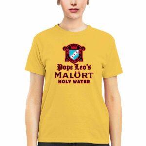 Pope Leo's Holy Water Shirt 2 Pope Leo's Holy Water Shirt
