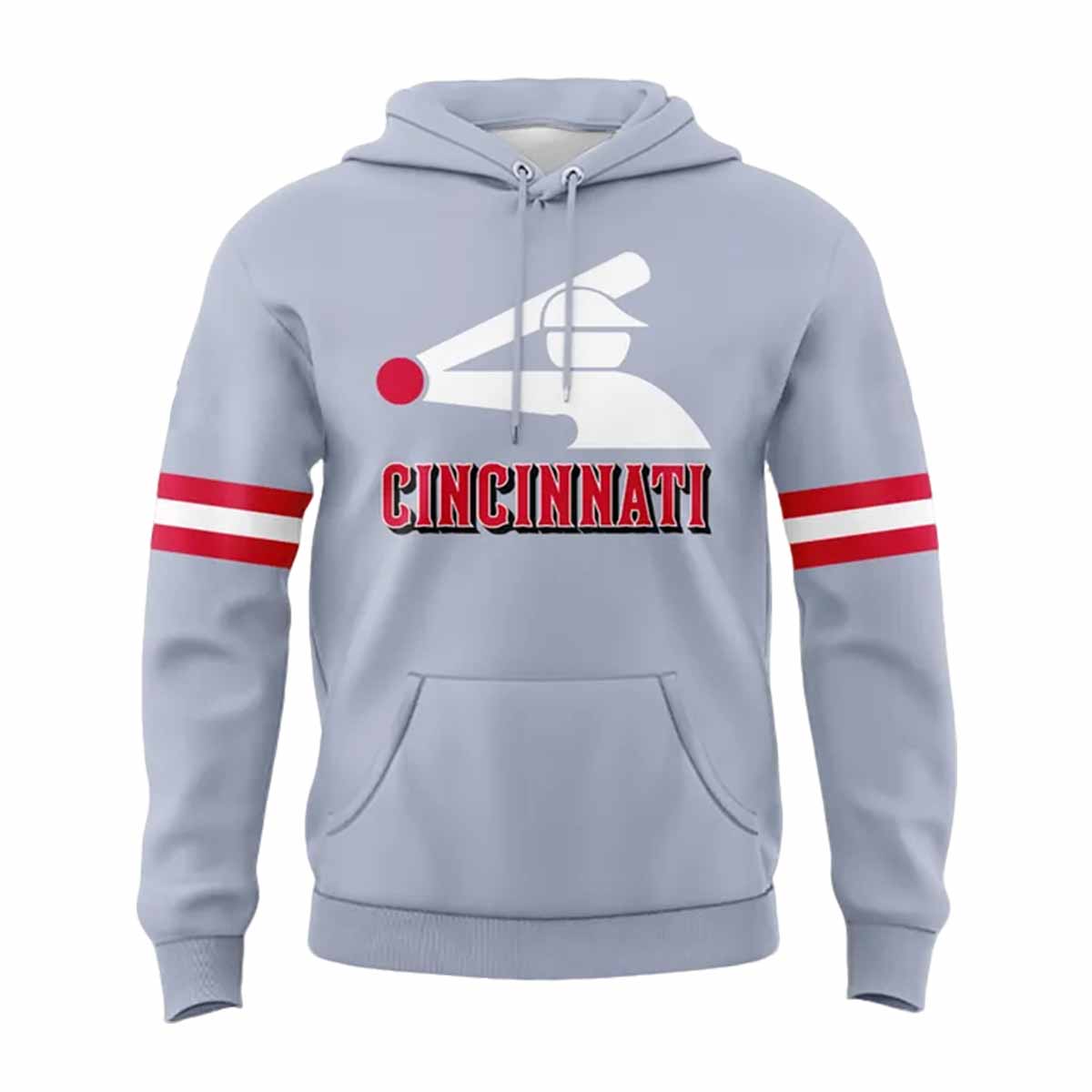 Reds Baseball Stickman Hoodie 2025 Reds Baseball Stickman Hoodie 2025