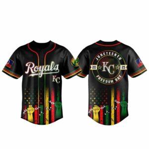 Royals Juneteenth Day 2025 Baseball Jersey Royals Juneteenth Day 2025 Baseball Jersey