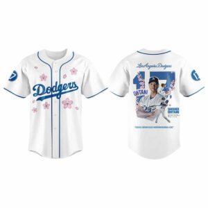 Shohei Ohtani Dodgers 17 Cherry Blossom 2025 Jersey Shohei Ohtani Dodgers 17 Cherry Blossom 2025 Jersey
