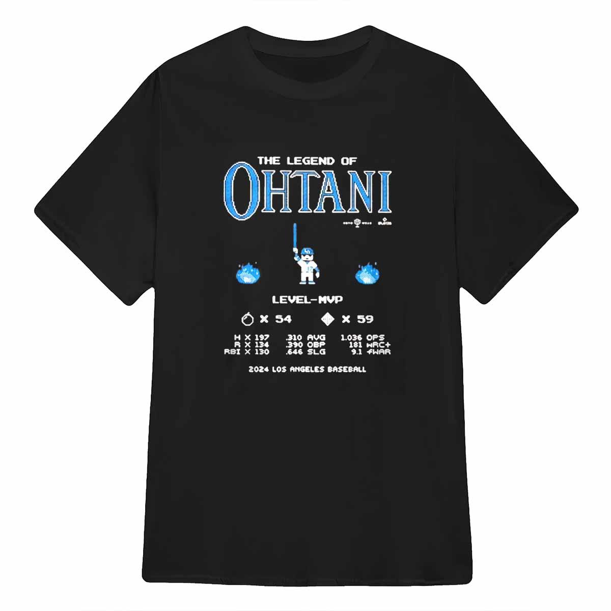 The Legend Of Shohei Ohtani Level MVP 54 59 Shirt The Legend Of Shohei Ohtani Level MVP 54 59 Shirt