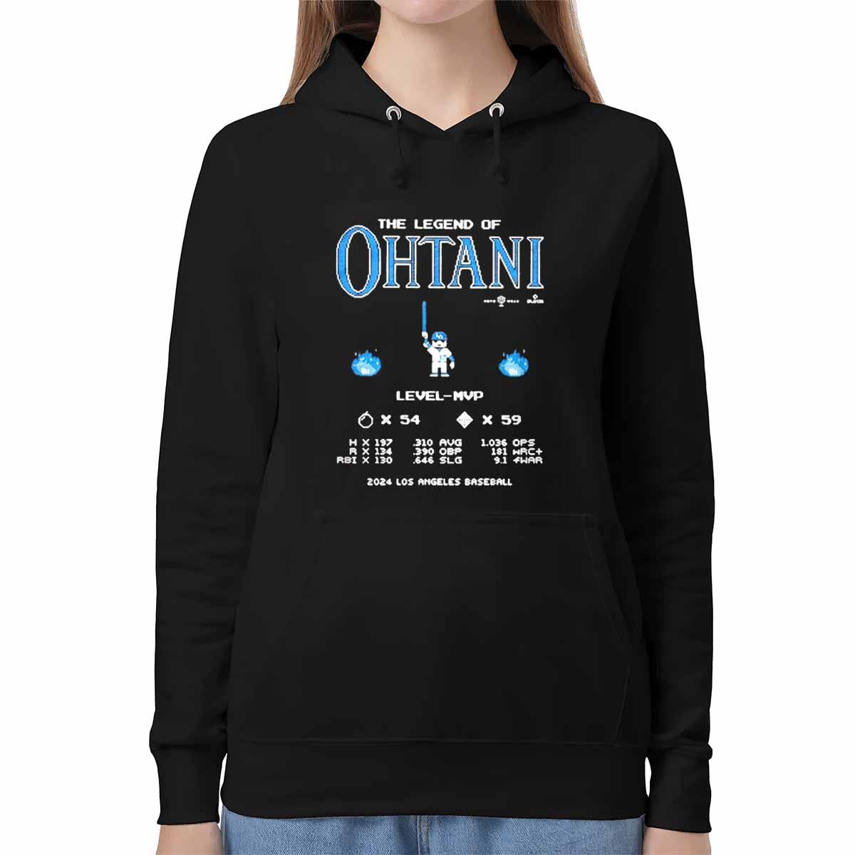 The Legend Of Shohei Ohtani Level MVP 54 59 Shirt The Legend Of Shohei Ohtani Level MVP 54 59 Shirt