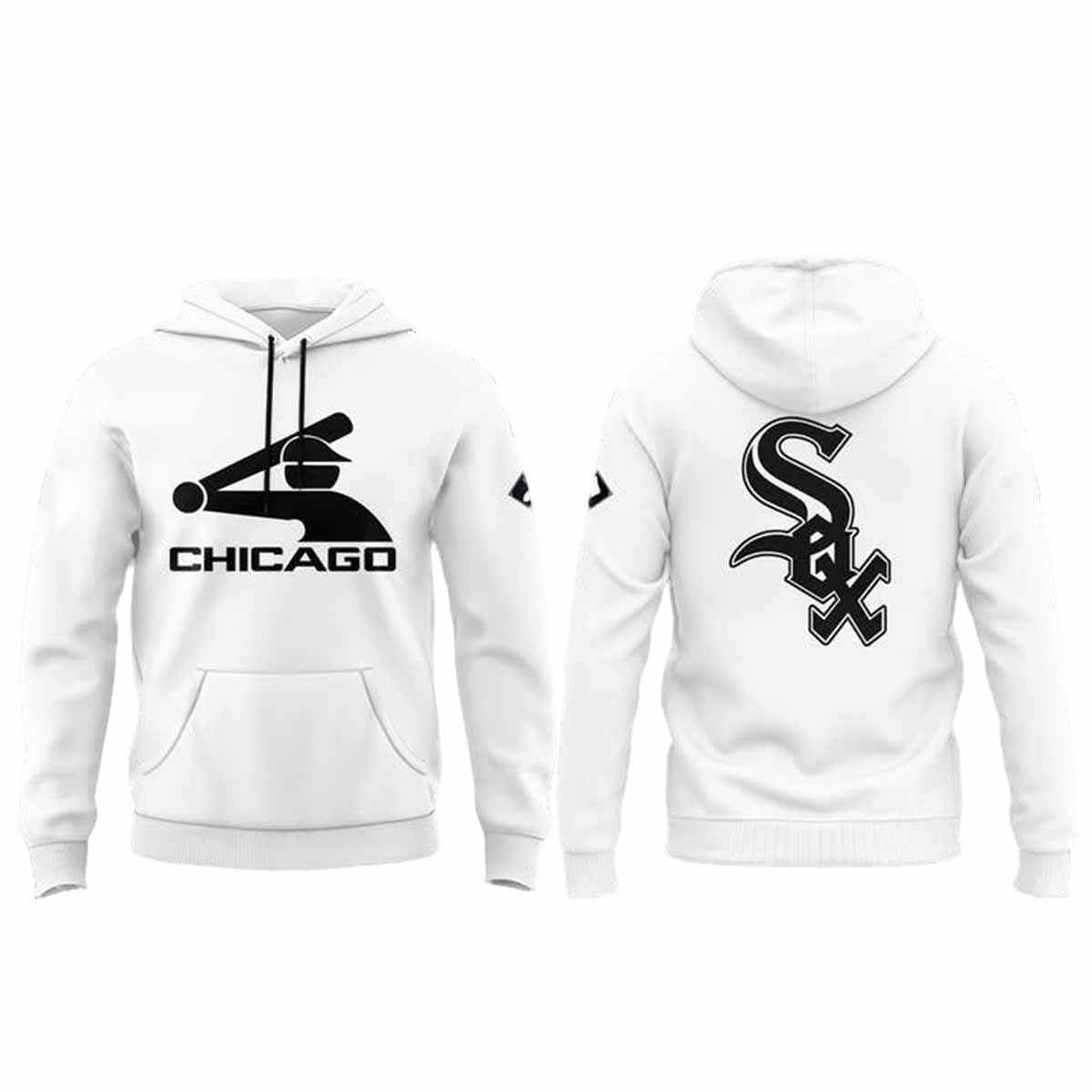 White Sox Baseball Stickman Hoodie 2025 White Sox Baseball Stickman Hoodie 2025