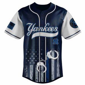 Yankees Law Enforcement Appreciation Day Jersey 2025