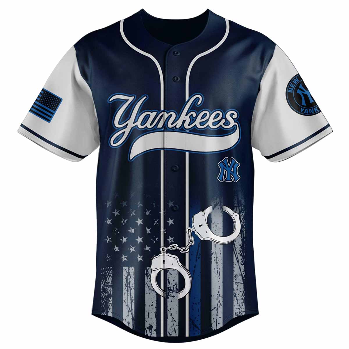 Yankees Law Enforcement Appreciation Day Jersey 2025 Yankees Law Enforcement Appreciation Day Jersey 2025