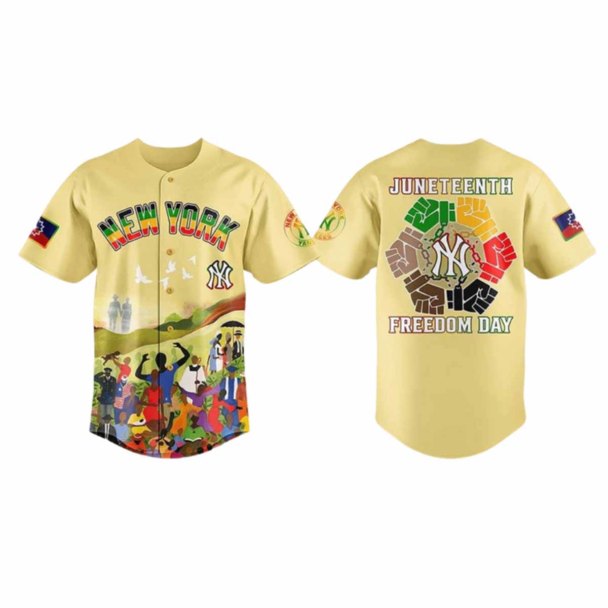Yankees x Juneteenth Freedom Day Jersey 2025 Yankees x Juneteenth Freedom Day Jersey 2025