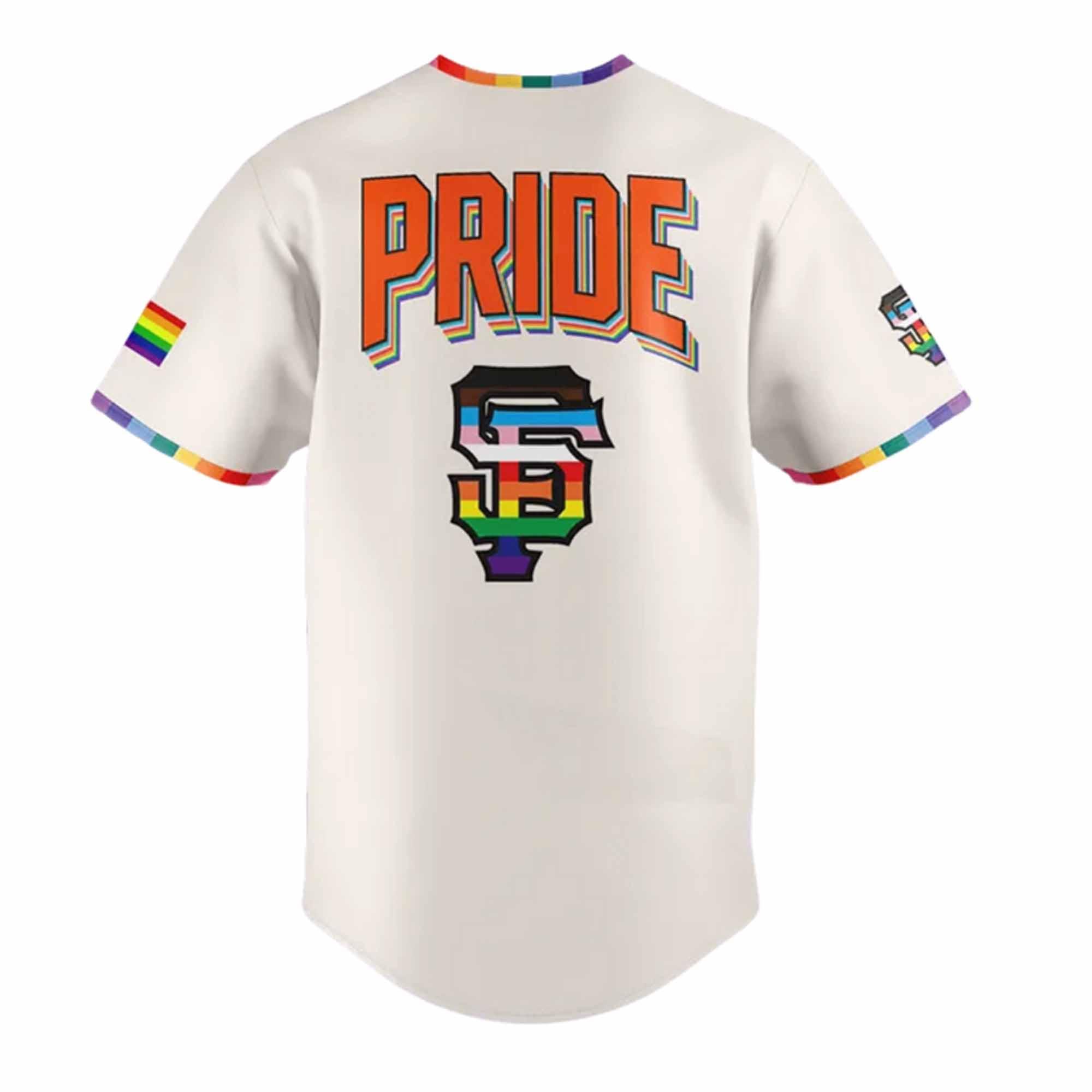 2025 Giants Pride Night Jersey 2025 Giants Pride Night Jersey