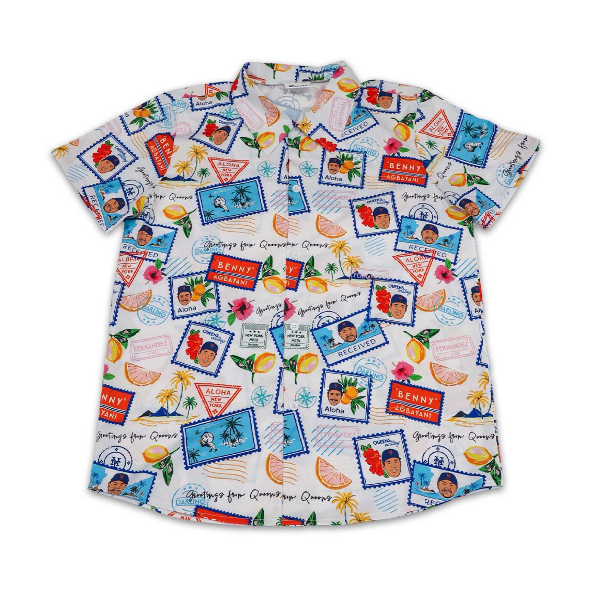 2025 New York Mets Hawaiian Shirt Giveaway 2025 New York Mets Hawaiian Shirt Giveaway