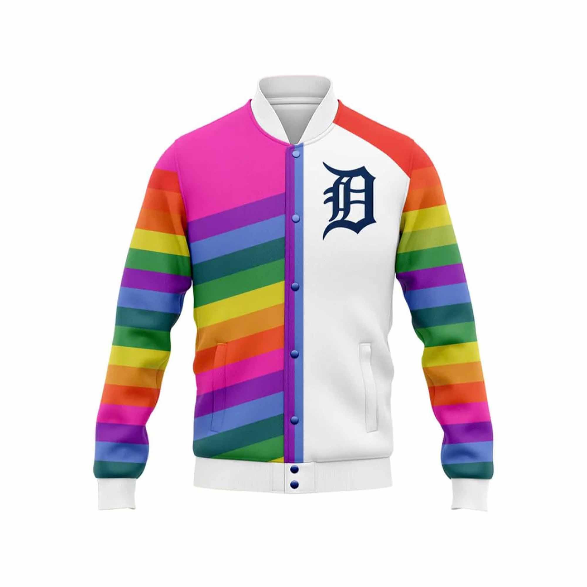 2025 Tigers Pride Night Bomber Jacket 2025 Tigers Pride Night Bomber Jacket