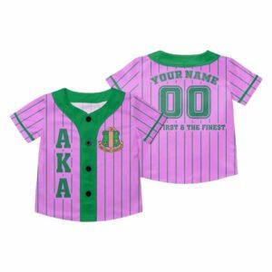 Alpha Kappa Alpha 1908 Baseball Jersey Alpha Kappa Alpha 1908 Baseball Jersey