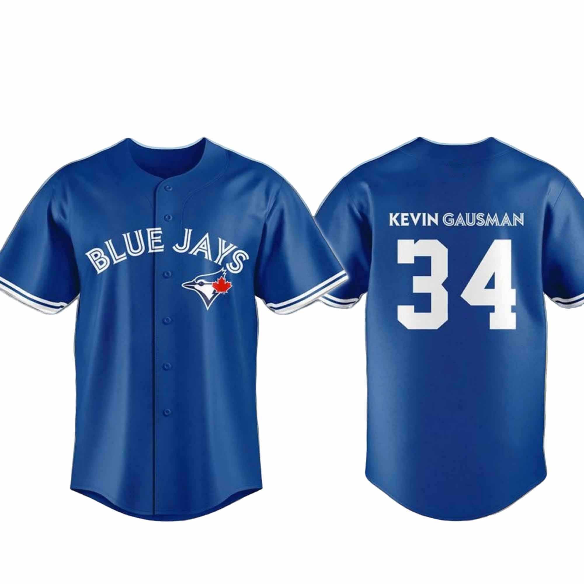 Blue Jays Kevin Gausman Baseball Jersey 2025 Blue Jays Kevin Gausman Baseball Jersey 2025