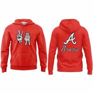Braves Chris Sale Peace Up A Town Down Hoodie 2025 Braves Chris Sale Peace Up A Town Down Hoodie 2025