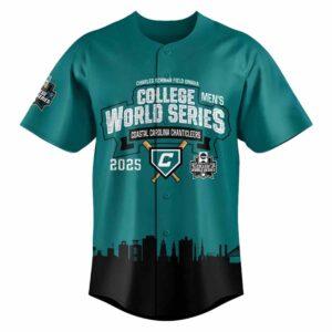 Coastal Carolina Men’s College World Series 2025 Jersey Coastal Carolina Men’s College World Series 2025 Jersey