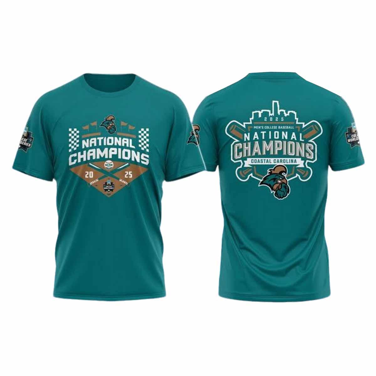 Coastal Carolina National Champions 2025 Shirt Coastal Carolina National Champions 2025 Shirt