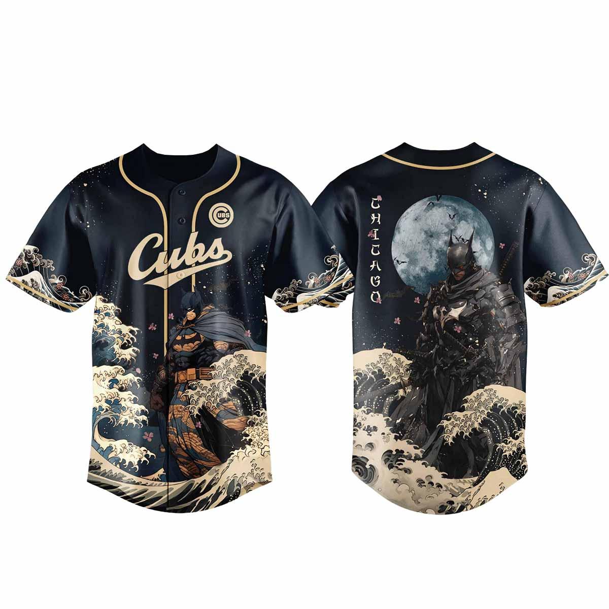 Cubs x Batman Night Jersey 2025 Cubs x Batman Night Jersey 2025