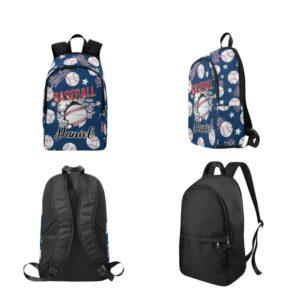 Custom Baseball Backpack With Name