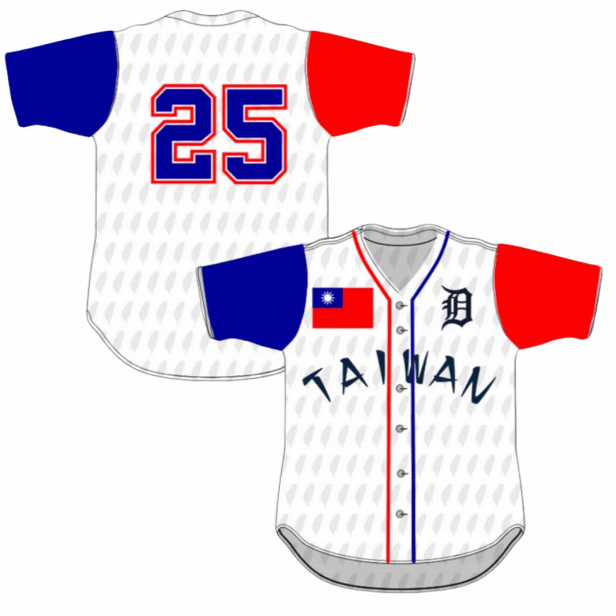 Detroit Tigers 2025 Taiwanese Heritage Jersey Giveaway Detroit Tigers 2025 Taiwanese Heritage Jersey Giveaway