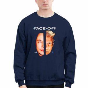 Elon Musk vs Trump Face Off T Shirt