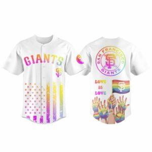 Giants Pride Night Love Is Love Jersey 2025 Giants Pride Night Love Is Love Jersey 2025